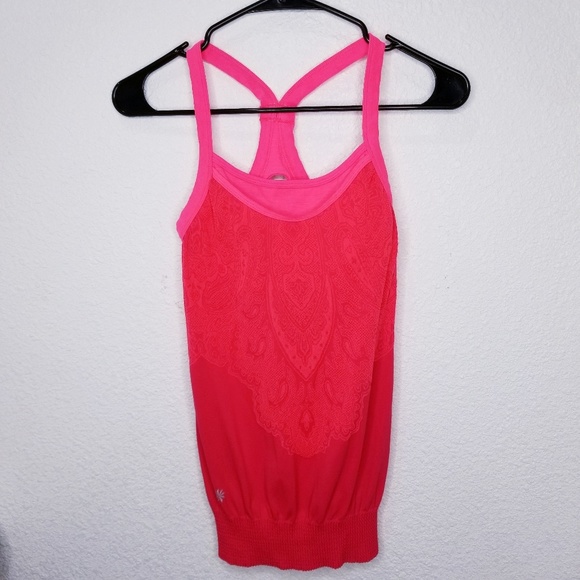 Athleta Tops - Athleta Coral tank top elastic on waist size S Athleta Tops - Athleta Coral tank top elastic on waist size S